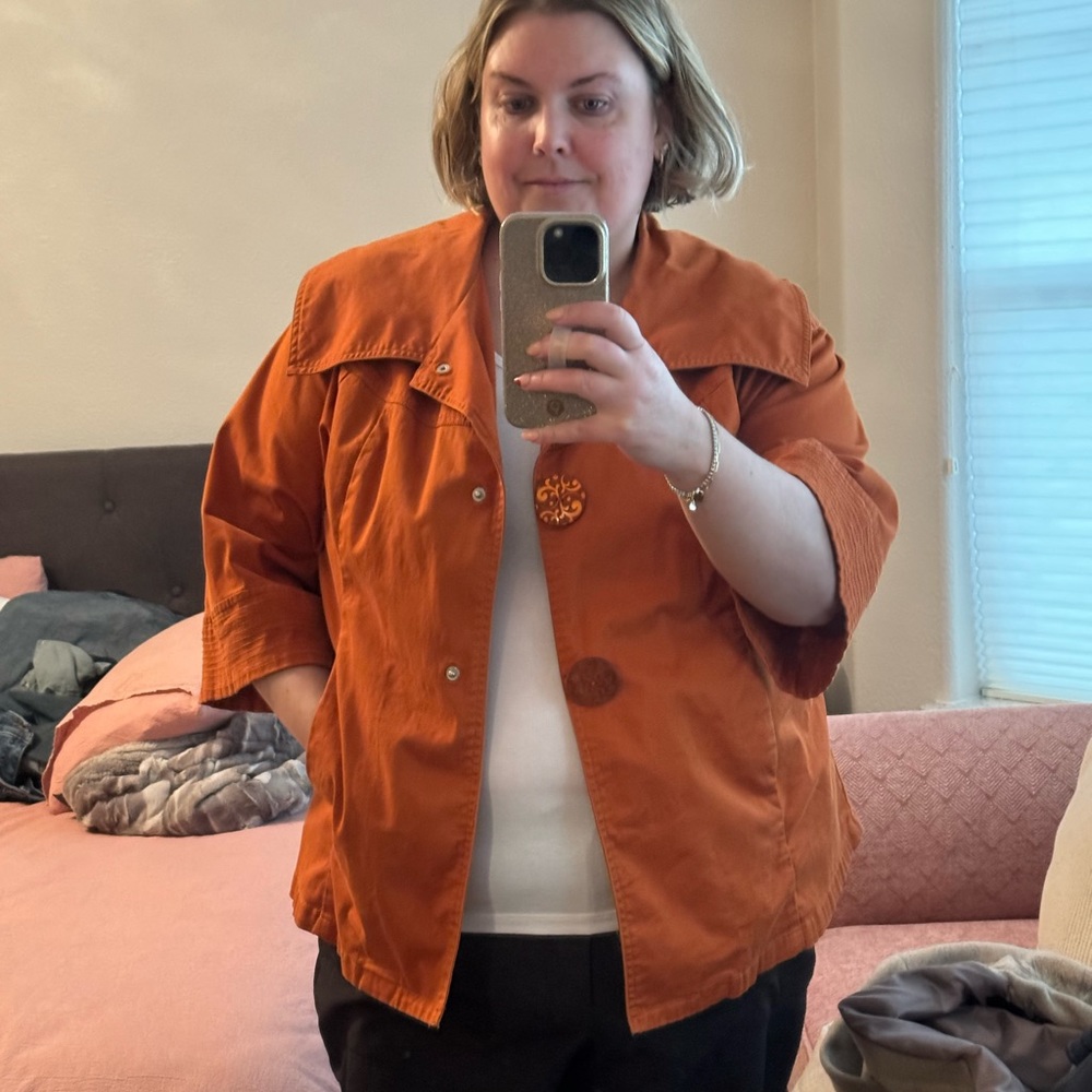 Rusty Orange jacket - Picture 2 of 3